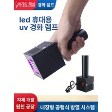 UV 경화기 휴대용 LED 네일 산업용 공예용 고출력, 21-30W, 365nm, 기본 색상