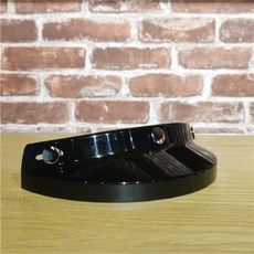 헬멧 선바이저 레트로 헬멧썬바이저 클래식 바이크 복고, 블랙