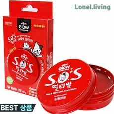 개.고양이겸용 SOS피부진정 멀티밤 에티펫 40g dhy*581YB, 1개
