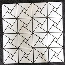 可開發票 馬賽克墻貼 鋁塑板馬賽克歐式金屬自貼帶背膠電視背景牆客廳瓷磚, 風車白,30 × 30