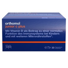 오쏘몰 주니어 C 플러스 츄어블 타블렛(감귤맛), 30회분, 1개