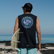 [백화점출고] 퀵실버 남성 민소매 래쉬가드 QS1053BMT