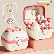 ANYOU 소꿉놀이 장난감 세트 아동 여아 청진기, 푸른 색