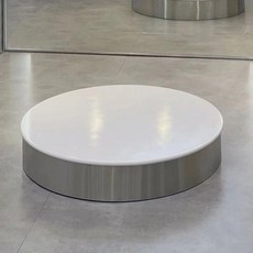 발판 웨딩드레스 단상 촬영 피팅 원형 옷가게 피팅룸 드레스룸 다이, 실버 80x15cm, 3박스