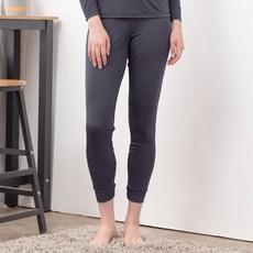 純蠶絲36針110G女褲口收邊高腰衛生長褲-XWCAA803