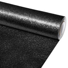 Glitter Bulletin Board Paper Roll Sparkle Wrapping Decor Poster Gift DIY Art Crafts Wallpaper Back, 블랙