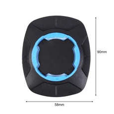 스탠드형 오토바이 미러 충격 방지 폰 홀더 퀵 릴리즈 클립 거울 내비게이션 및 자전거용, 01 빠른  Mainland, 08 Blue Patch