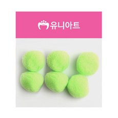 유니아트 1000 퐁퐁 40mm 연두