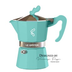 樂菲特經典摩卡壺 / 翡翠綠(3人份)