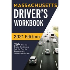 Massachusetts Driver's Workbook: 320+ Practice Driving Questions to Help You Pass the Massachusetts ... Paperback, More Books LLC, English, 9781954289178