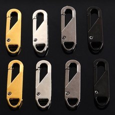 金屬拉鍊頭 可拆卸 箱包書包修復配件, 1個, 高品質 耐拉抗造+金屬材質,可拆卸：1個裝 耐用