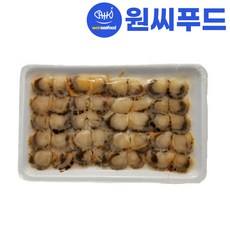 원씨푸드 초밥용 가리비 6gX20미(120g), 1개, 120g