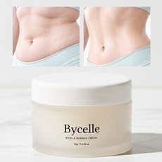 [바이셀르] 버닝크림 셀룰라이트 다이어트 마사지 온열 크림 80g, 1개