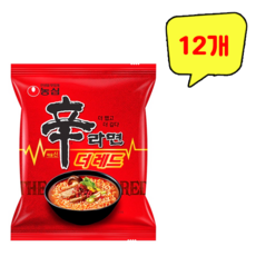 신라면 더 레드 125g, 12개