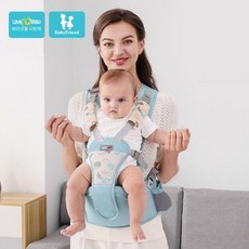 힙시트 아기띠 신생아 침받이 베이비 포대기 3in1 북유럽 멀티힙시트아기띠, Fresh Green -Four Seasons