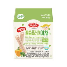 베베스트 처음먹는 칼슘 츄러스 야채, 45.5g, 1개