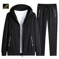 BLACK FIT 어반 트랙수트 남성 트레이닝세트 후드 일자 추리닝세트 TRF90