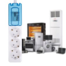 624C 고용량 멀티탭 3구배선 5M/냉장고 에어컨 전기 콘센트_624C, 5M, 04 A.고용량 멀티탭 3구배선, 1