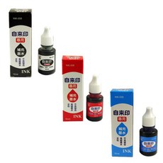 萬事捷 MBS INK-008 自來印專用補充墨水 10ml 水性, 1個, 紅