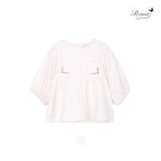 페리미츠 여름 여아 7부 셔링 블라우스(P2621B353)