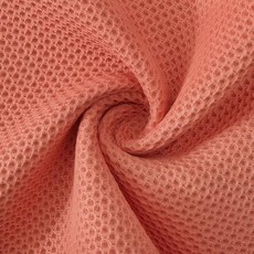 Kitinjoy 100% 면 주방 행주 (30.5 x 30.5cm(12 x 12인치) 탠) 6팩 와플 직조 울트라 소프트 흡수성 접시 타월 빠른 건조 주방 타월 접시 걸, Coral