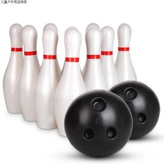실내 볼링 스포츠 도구 세트 놀이 게임 대형 실내외, 1개, 26cm 대형 화이트 볼링공+선반