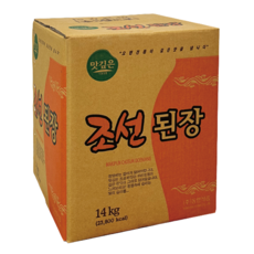 대용량 업소용 맛깊은 조선된장(행사중), 본상품선택, 14kg, 1개