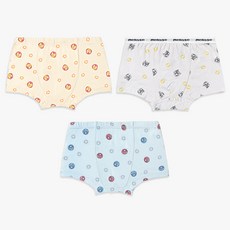 멜리스 CM히어로 남아용 사각팬티3종세트 코트모달스판 유아동 주니어 속옷