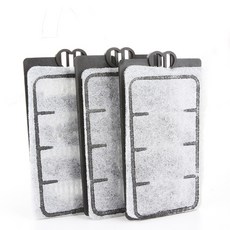 特大號防逃逸烏龜缸，透明圍欄設計，寬敞舒適空間，寵物安全首選, 低水位過濾器過濾碳板-1片裝, 1個