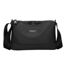 男包運動時尚百搭防水簡約單肩包，多功能潮流商務輕便韓版郵差包，臺灣出貨