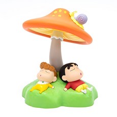Shinchan 蠟筆小新 蘑菇氣氛燈, 混合色