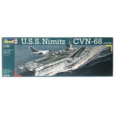 Revell 1:720 USS Nimitz CVN-68 早期 RVG0435 塑料模型, 1個
