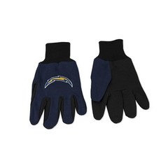 WinCraft 남성용 Nfl 투톤 작업 장갑 블루 S US102581, 샌디에이고 차저스