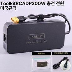 다기능 충전기 200W 10A 멀티 밸런스충전기 M6 업그레이드 고출력 충전, ADP200w 전원 미국 규격 플러그, ADP200w 전원 미국 규격 플러그, 1개