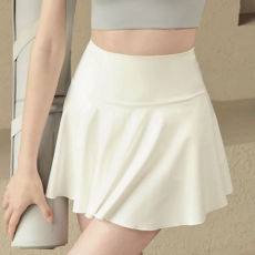 여성 테니스 스커트 베이직 속바지 치마 여성 플레어 스커트 운동 필라테스 트레이닝 데일리 레깅스 스포츠
