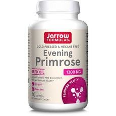 Jarrow FORMULAS 賈羅公式 無麩質月見草油軟膠囊 1300mg, 60顆, 1罐