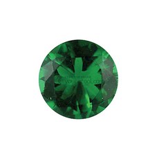 그린큐빅 정원 1.5mm 뒤가 뾰족한 패싯컷 고퀄리티, 단품, 1개