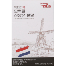 닥터리픽 단백질 산양유 분말 30p, 90g, 1개