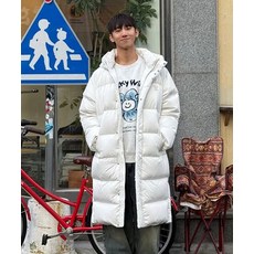 와키윌리 WACKY WILLY [25FW] 롱 다운 점퍼 아이보리 WA2504DP04IV 217786