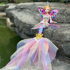 비브랜드 인어공주 인형 피규어 장난감 공주인형 인형놀이 마론 구체관절인형 50종 핸드메이드 선물 호환, 40~49cm(의상에 따라 상이), A20, 1개