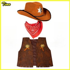 萬聖節服裝 cosplay派對服裝 成人兒童西部牛仔親子裝 演出服 COS套裝 角色扮演