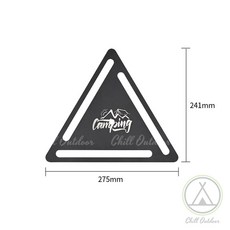 Chill Outdoor 露營燈柱托盤, 1個, 燈柱托盤