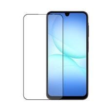 VXTRA 全膠貼合 三星 Galaxy A17 5G 霧面滿版疏水疏油9H鋼化頂級玻璃保護貼(黑), 1個