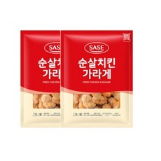 사세(SASE) 순살치킨 가라게, 2개, 1kg