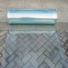 롤 랙산 폴리카보네이트 렉산 FRP 넥산 투명 온실 지붕 채광 복층, 폭 1.0m 두께 0.8mm