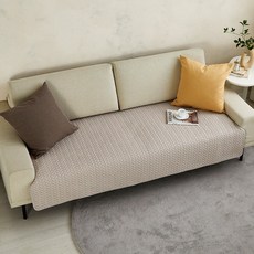 모던하우스 도톰해진 순면 퀼트 소파패드 와이드형 3인