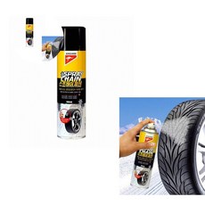 타이어뿌리는체인 캉가루 스프레이 체인 타이어 미끄럼방지 550ml 1P, 본상품