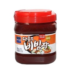 면사랑다용도비빔장1.8kg(30인분) 쫄면장 냉면장 비빔장 다용도장 식자재, 1.8kg, 1개
