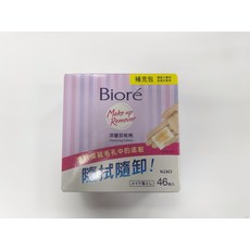 Biore 深層卸粧棉 補充包 46片, 1包