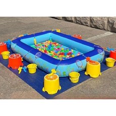 낚시 놀이 패키지 연못 세트 대형 물고기 축제 자석 풀장 장난감 게임, 8. 350형 세트, 1개